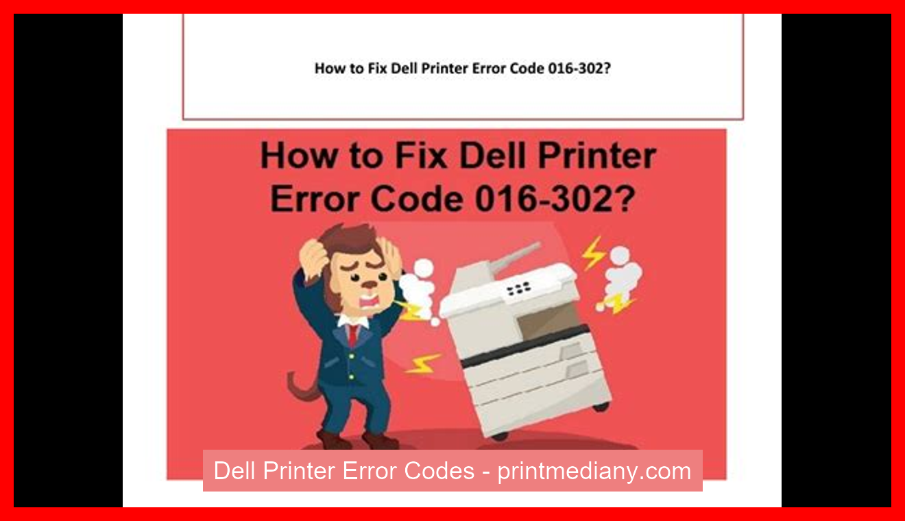 Dell Printer Error Codes