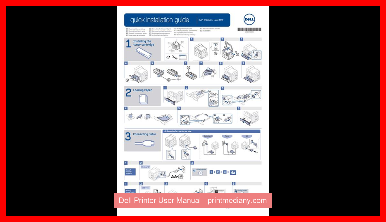 Dell Printer User Manual