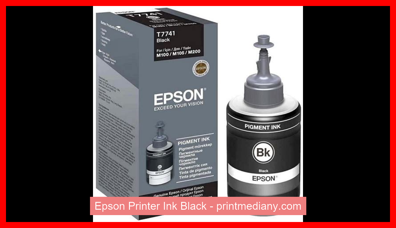 Epson Printer Ink Black
