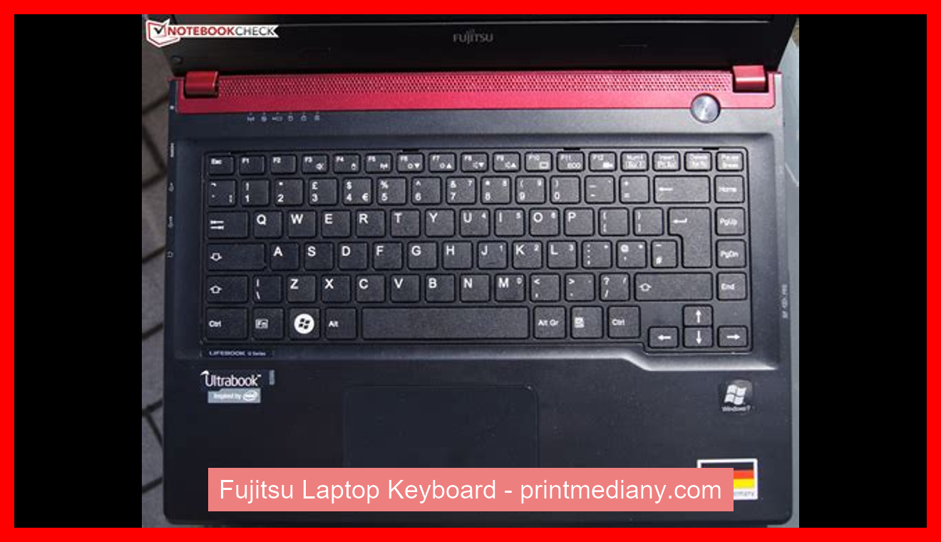 Fujitsu Laptop Keyboard