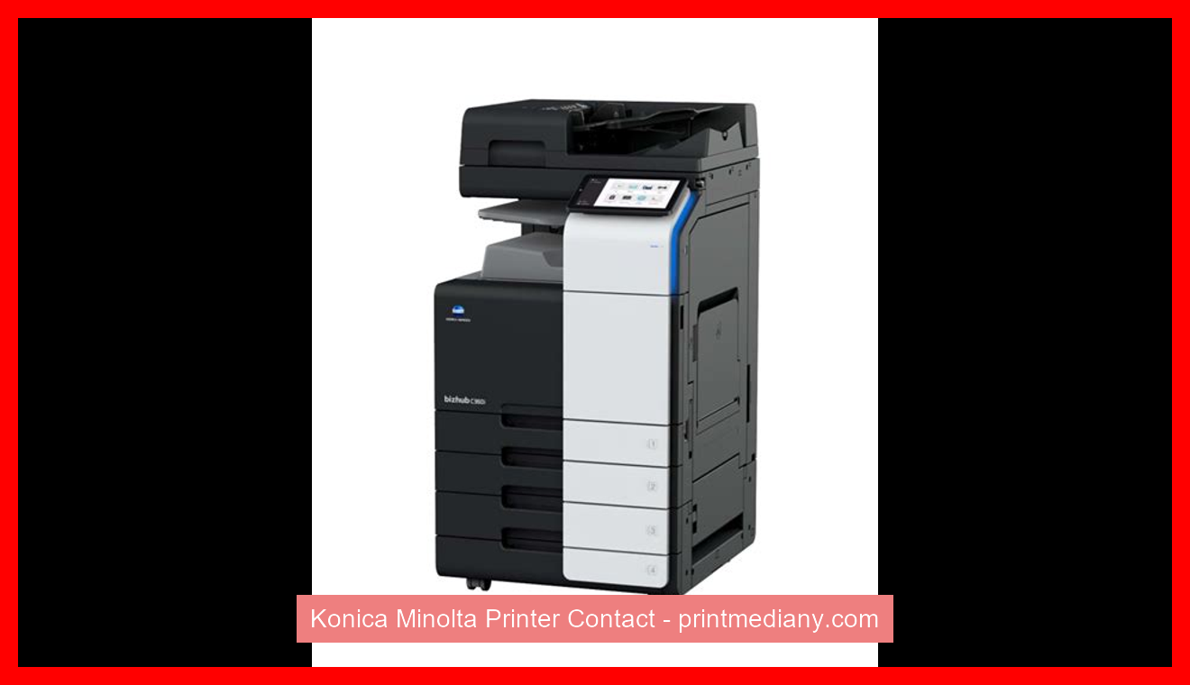 Konica Minolta Printer Contact