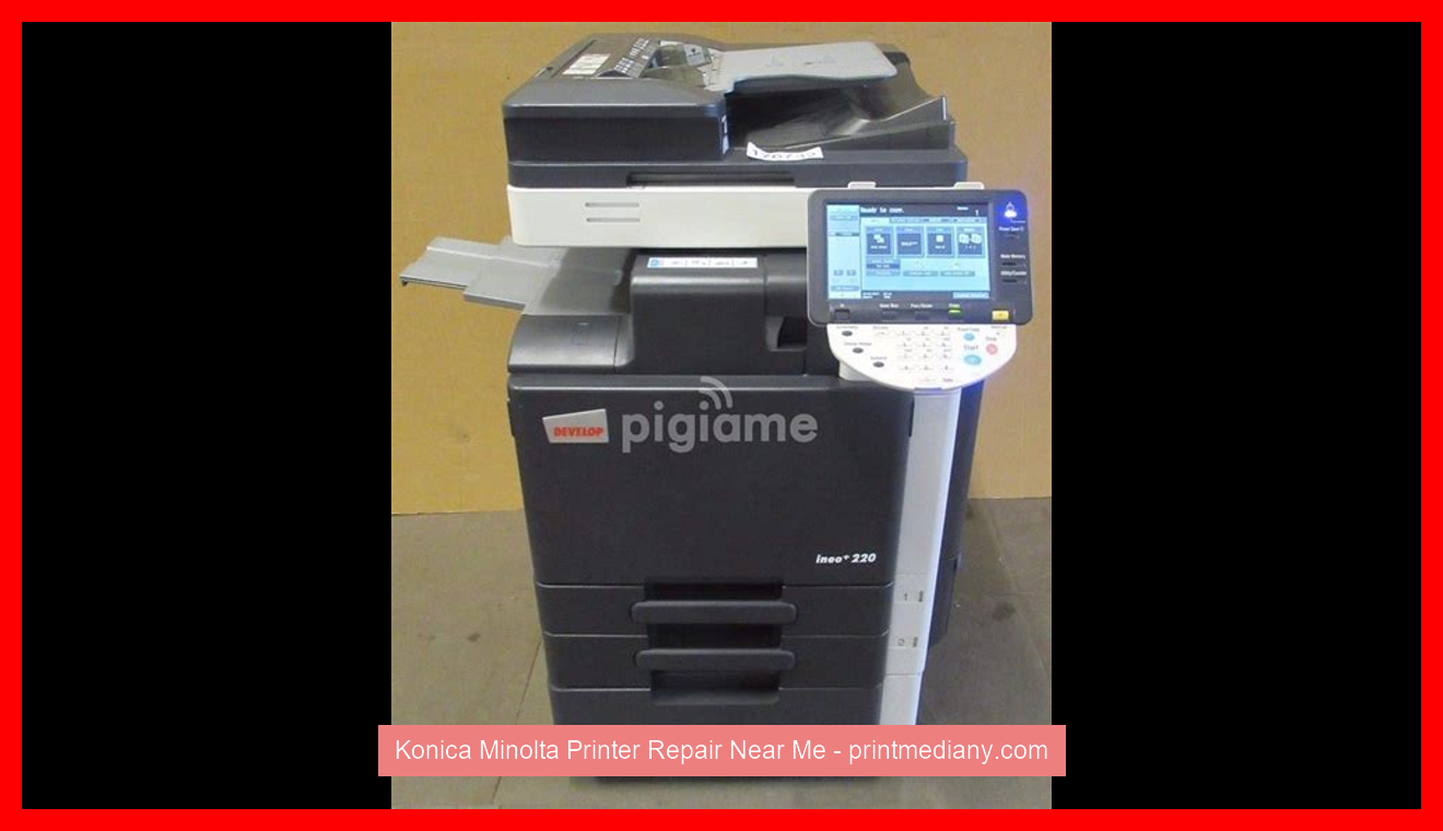 Konica Minolta Printer Repair Near Me