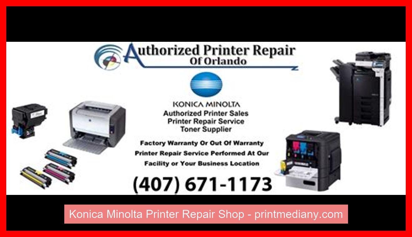 Konica Minolta Printer Repair Shop