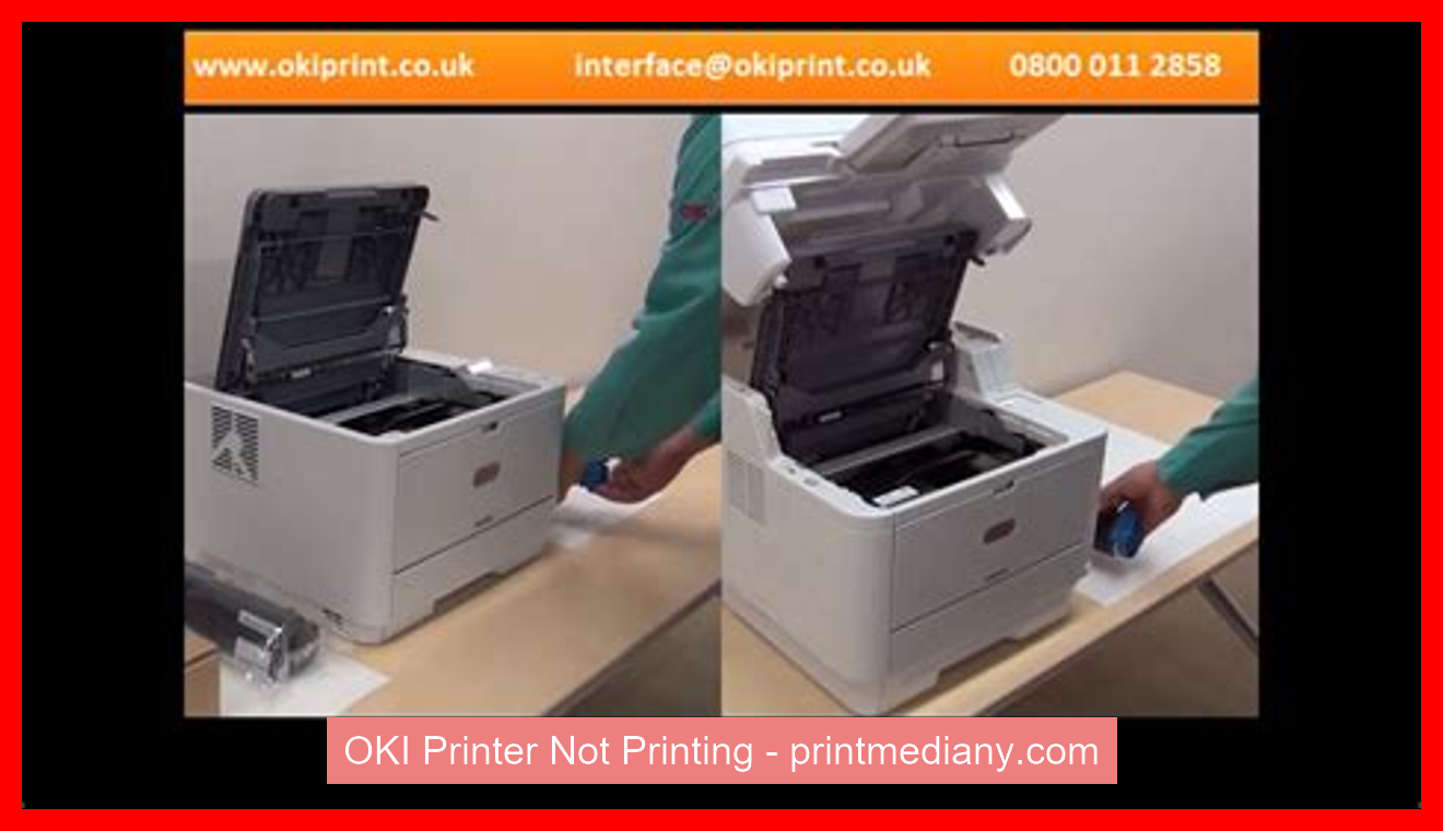 OKI Printer Not Printing