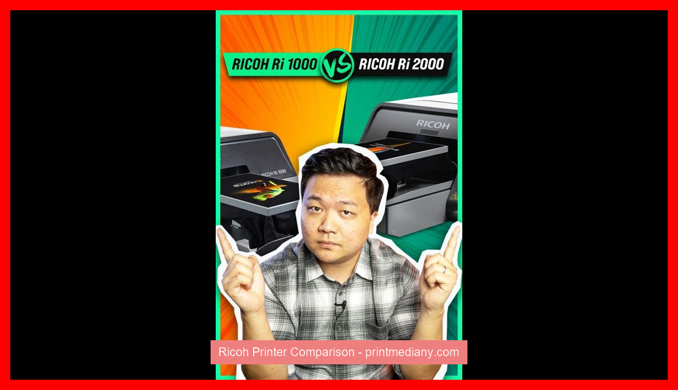 Ricoh Printer Comparison