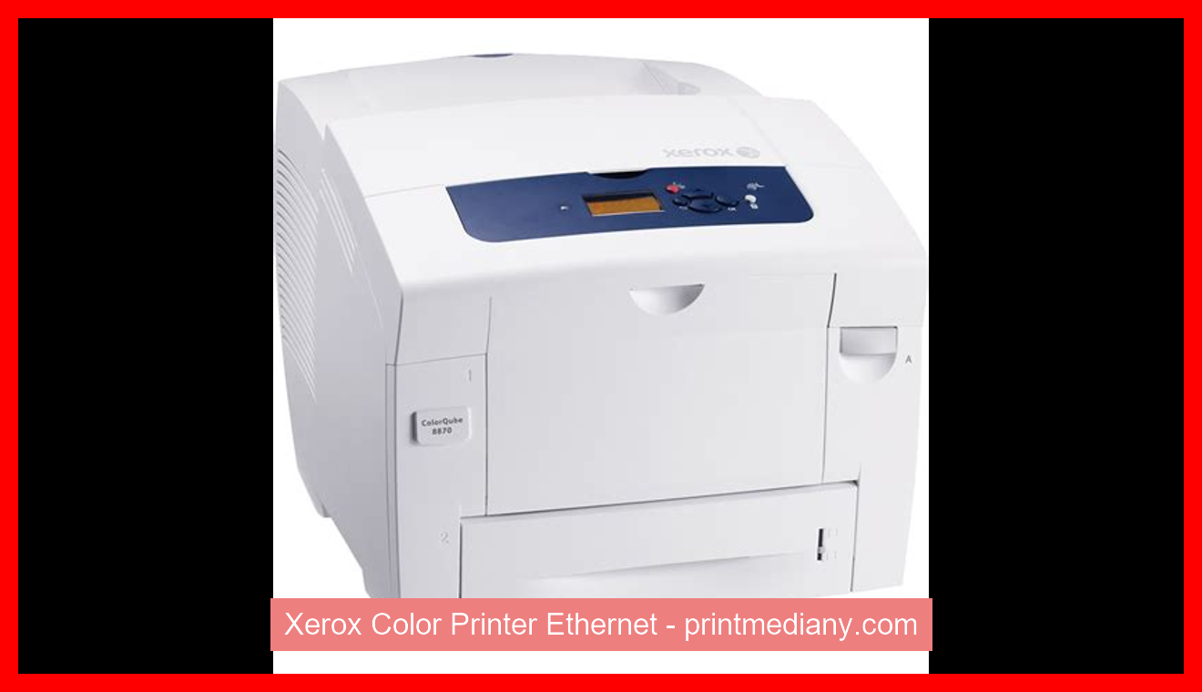 Xerox Color Printer Ethernet