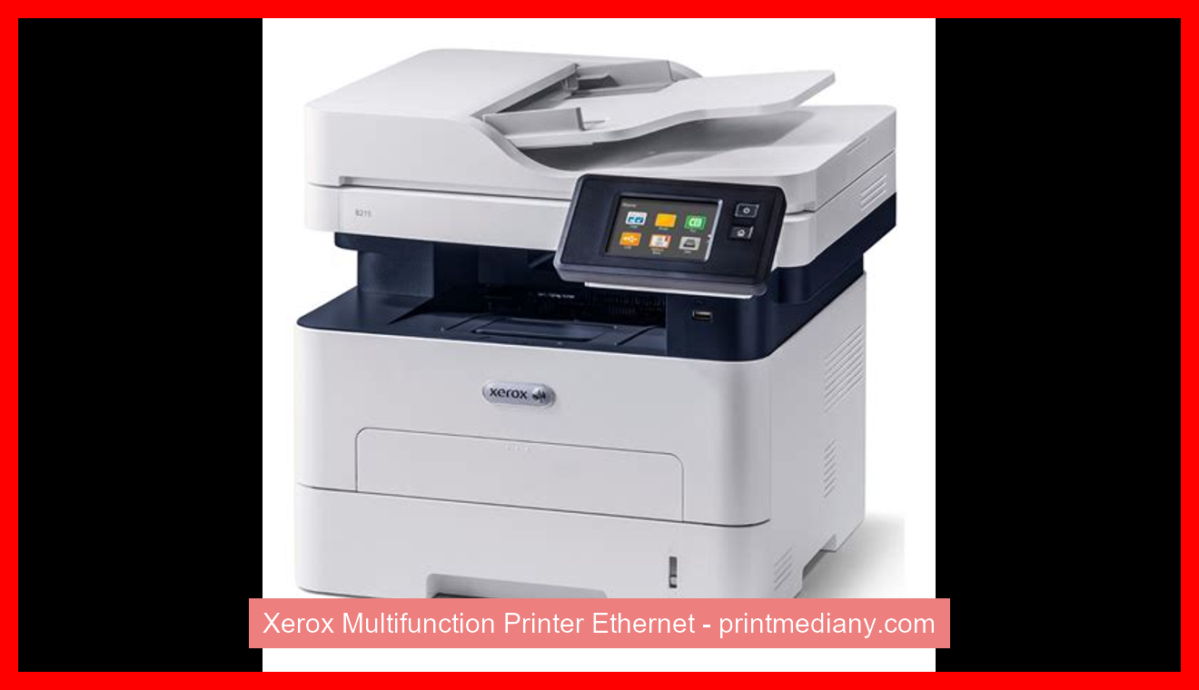 Xerox Multifunction Printer Ethernet