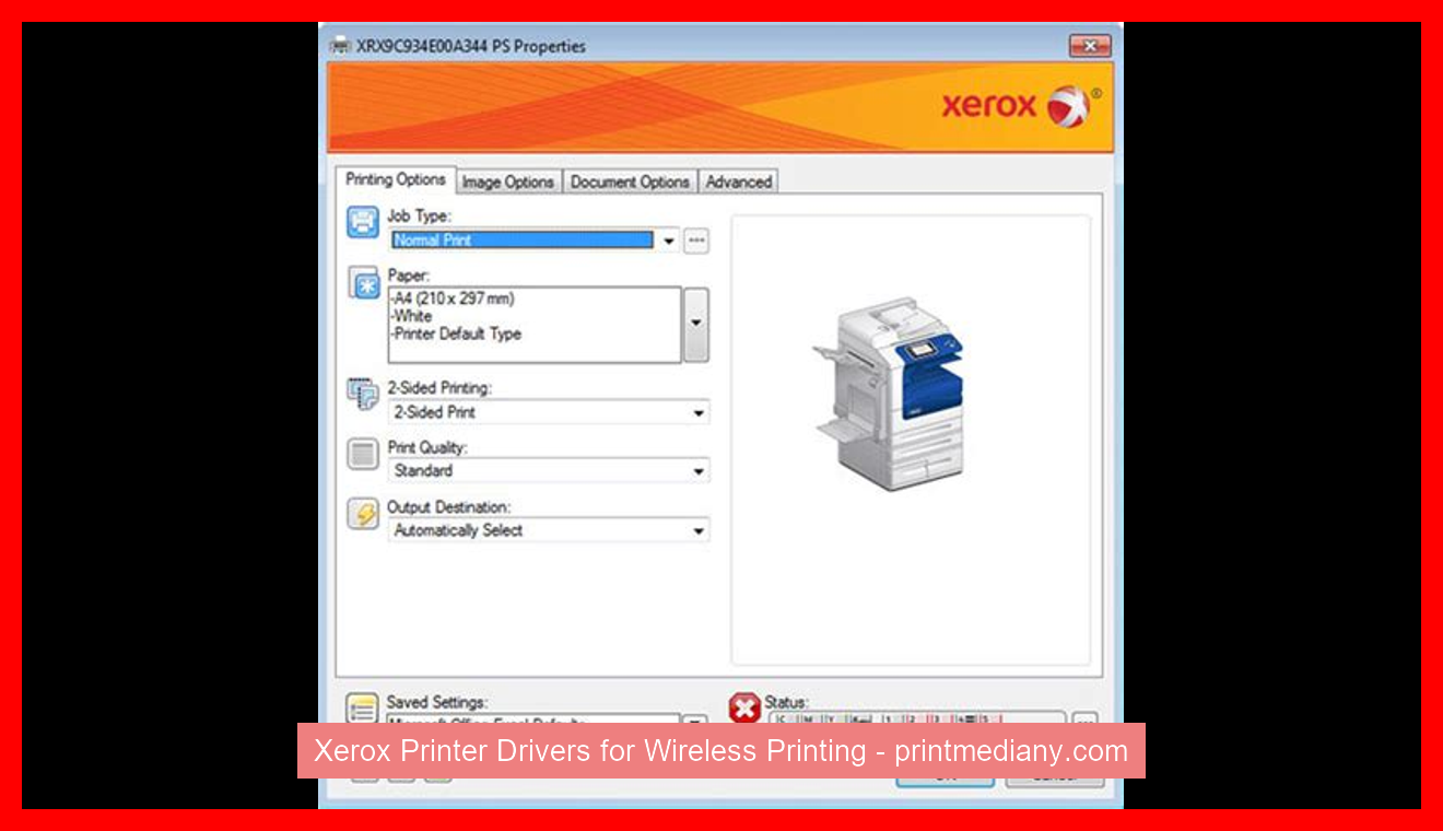 Xerox Printer Drivers for Wireless Printing