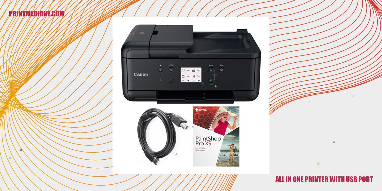 all in one printer with usb port
