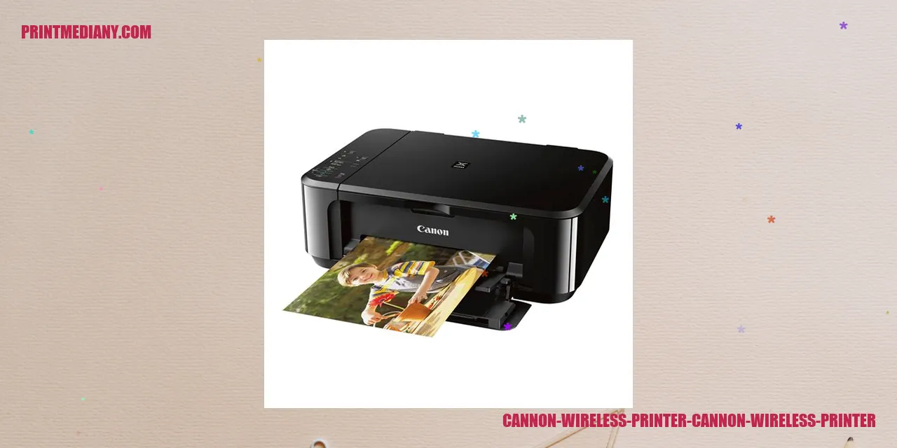 Cannon Wireless Printer