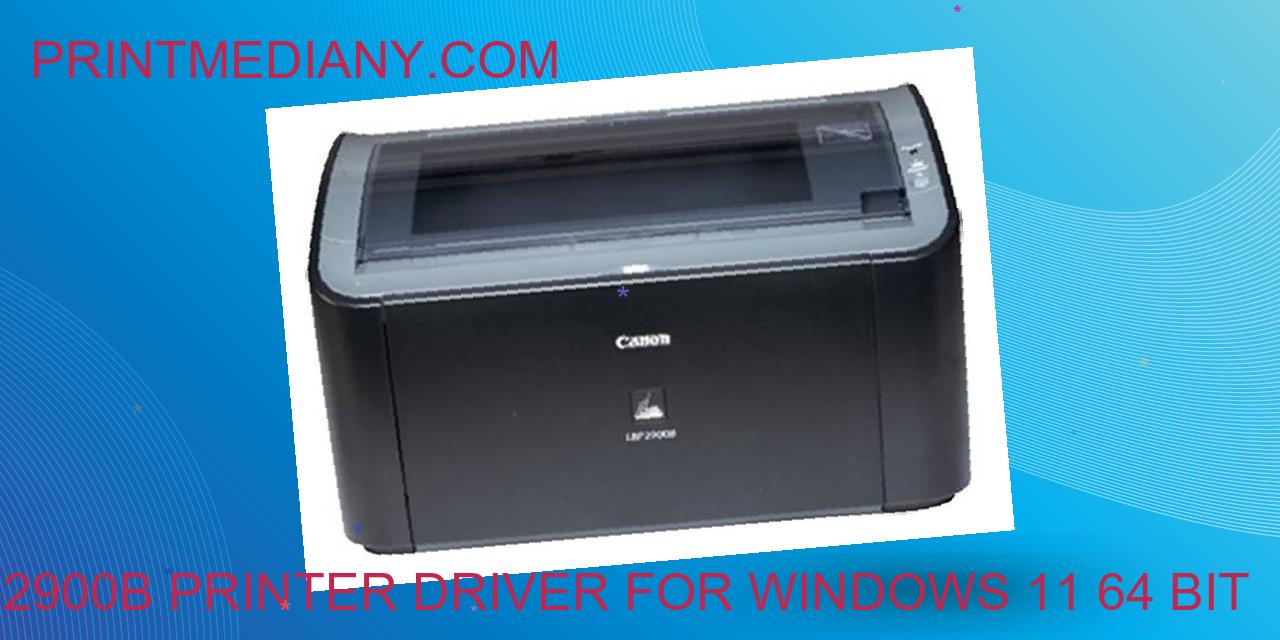 canon lbp2900b printer driver for windows 11 64 bit