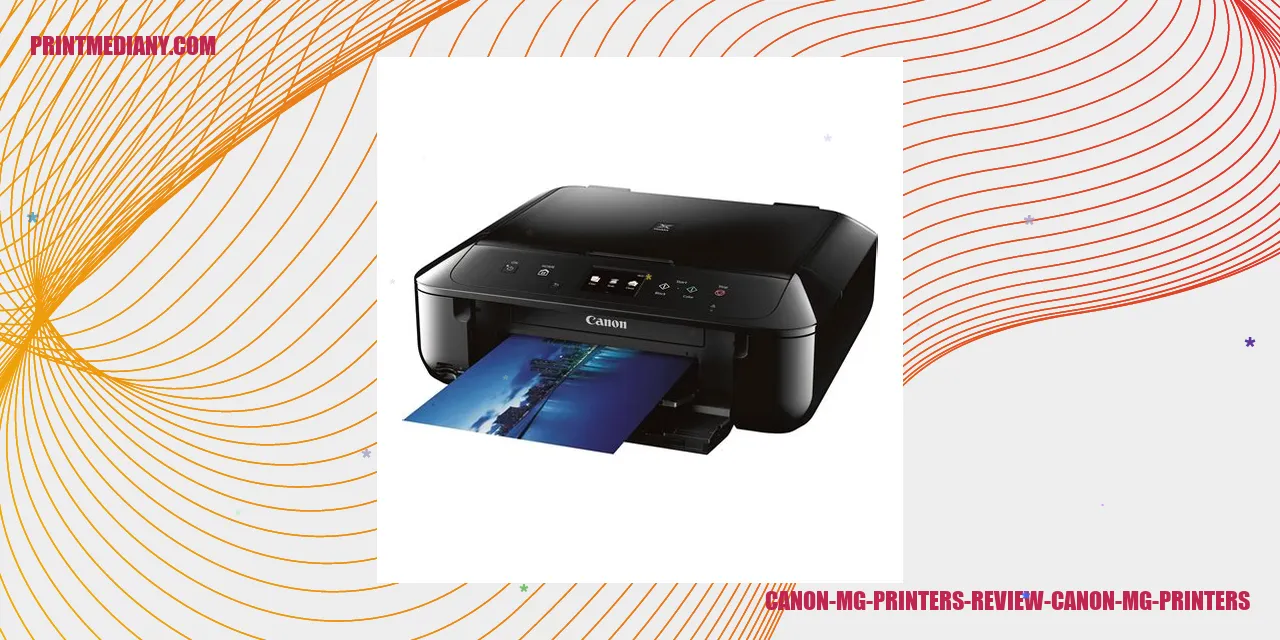 Canon MG Printers Review