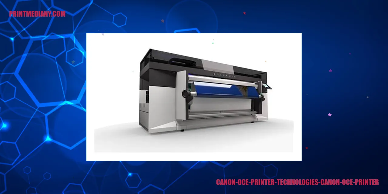 Canon Oce Printer Technologies - Canon Oce Printer