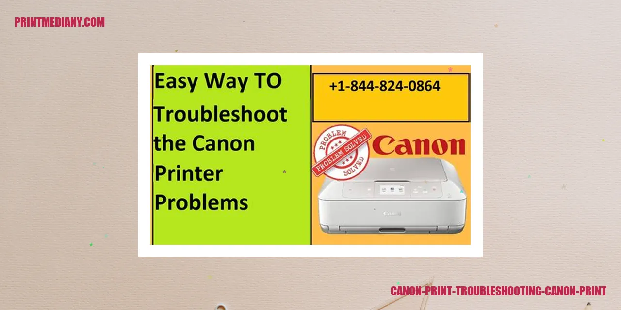 Canon Print Troubleshooting