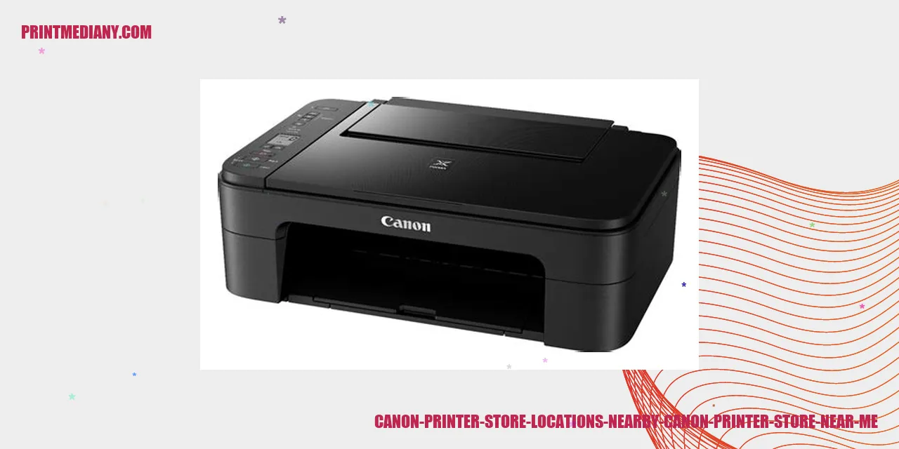 Canon Printer Store Locations Nearby
