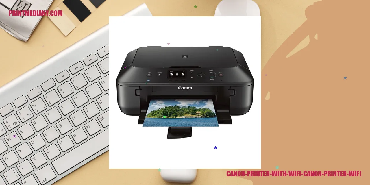 WiFi-enabled Canon Printer