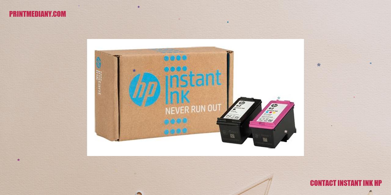 contact instant ink hp