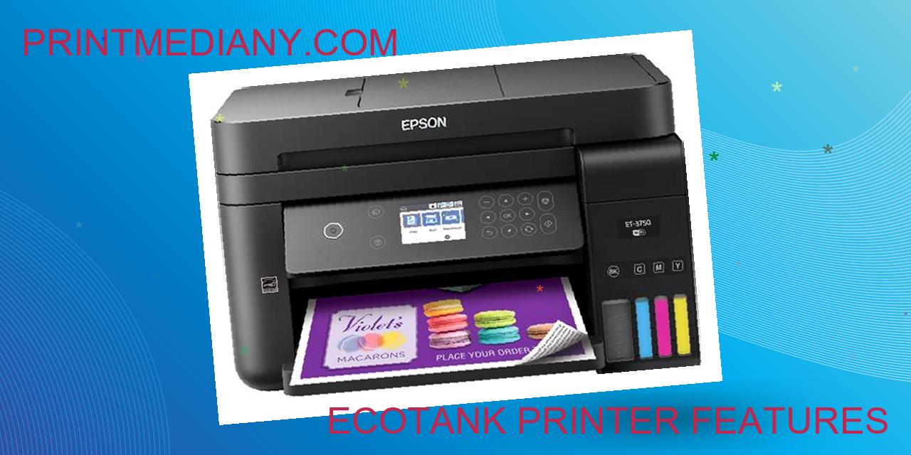 EcoTank Printer Features