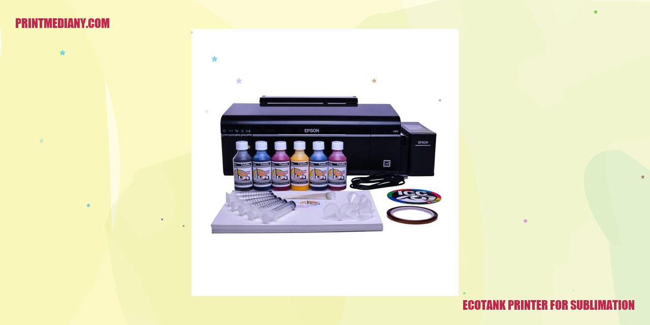 ecotank printer for sublimation