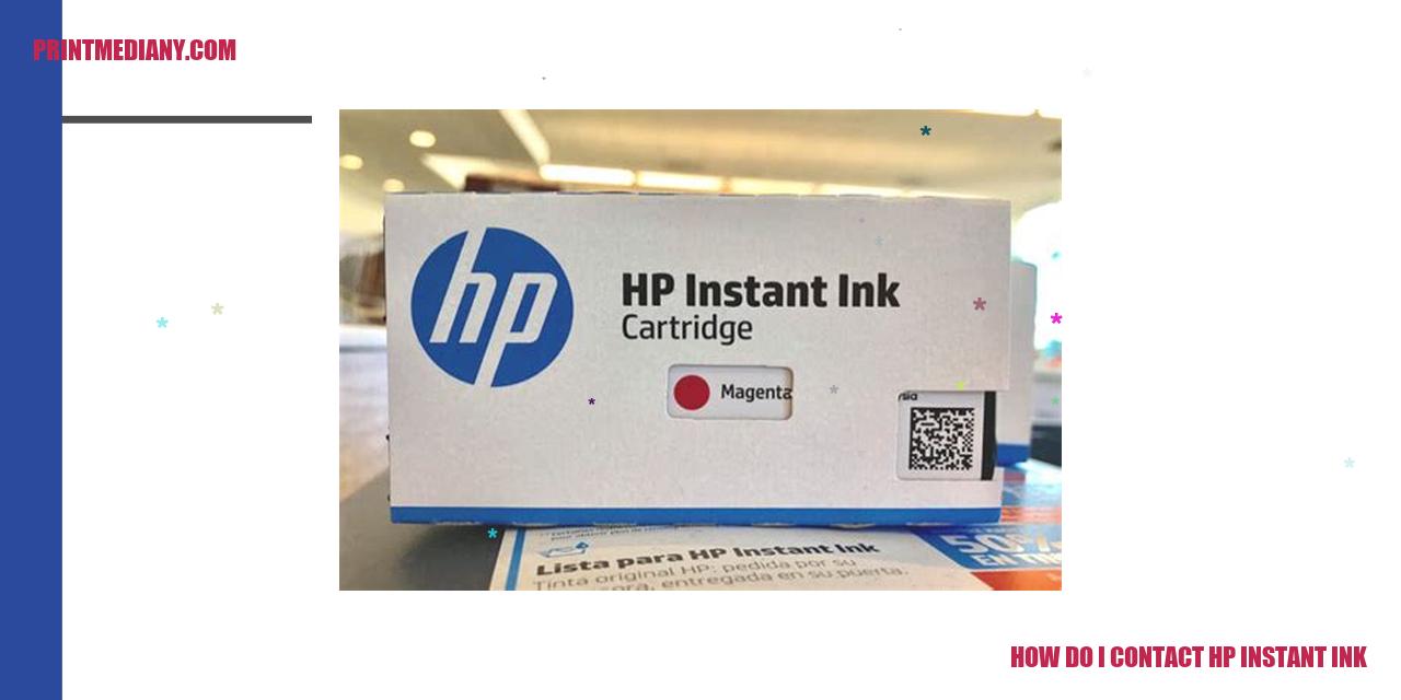 how do i contact hp instant ink