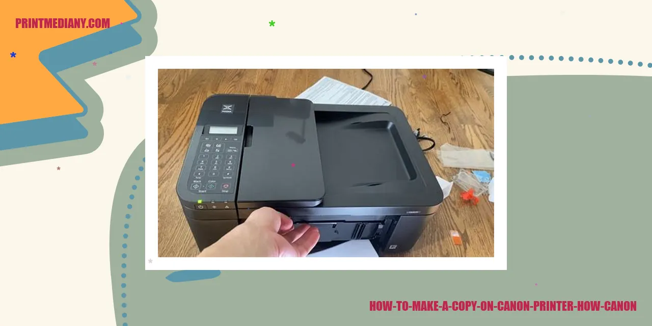 Canon Printer Copying Guide