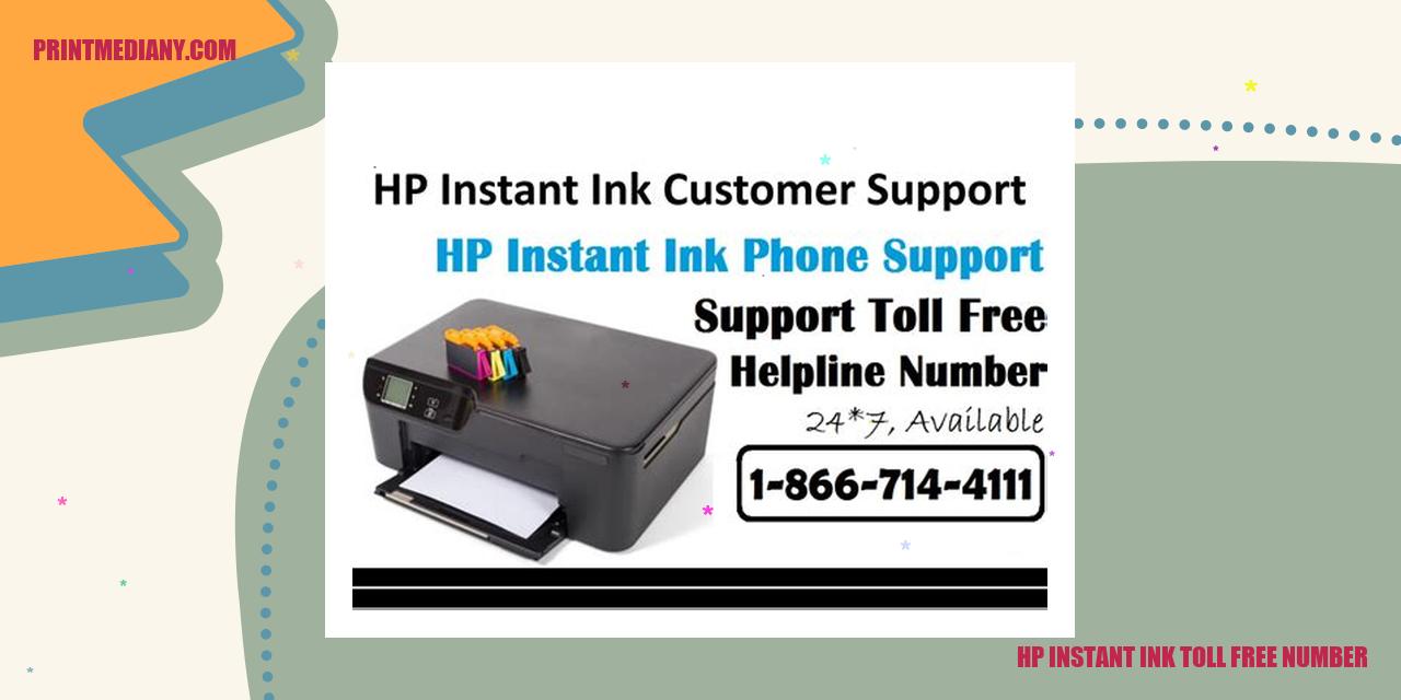 hp instant ink toll free number