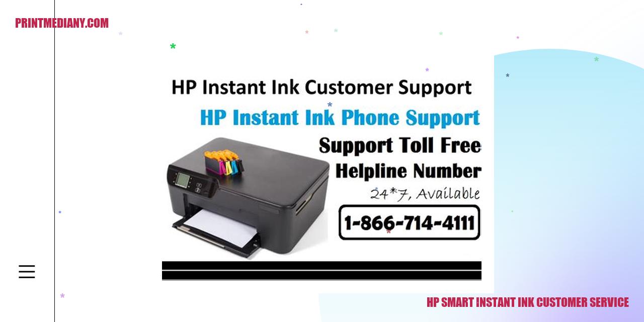 hp smart instant ink customer service