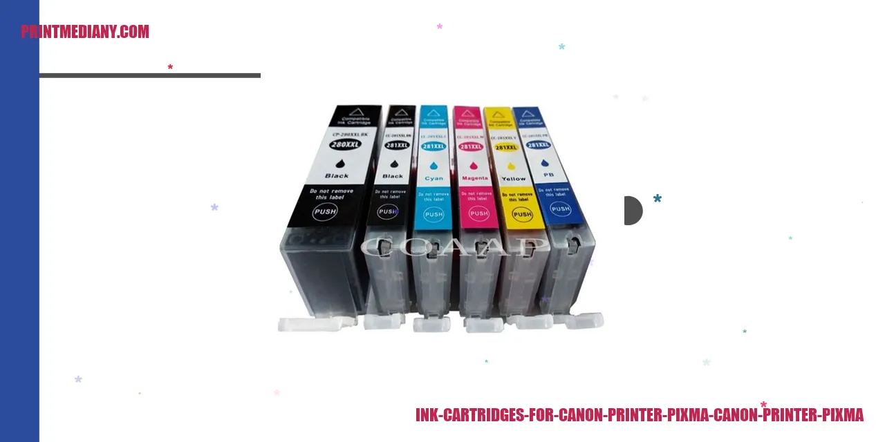 Ink Cartridges for Canon Printer Pixma