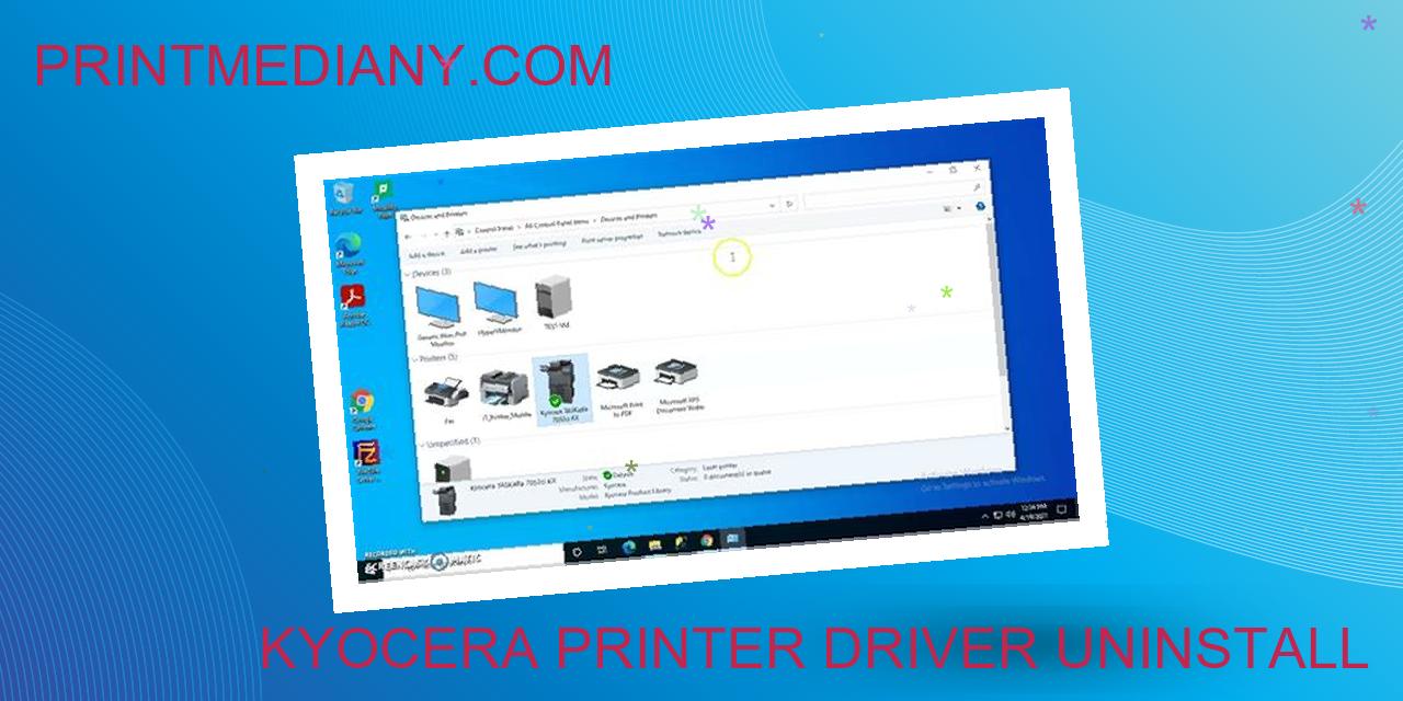 Kyocera Printer Driver Uninstall