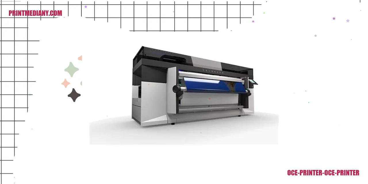 Image showcasing the cutting-edge Oce Printer