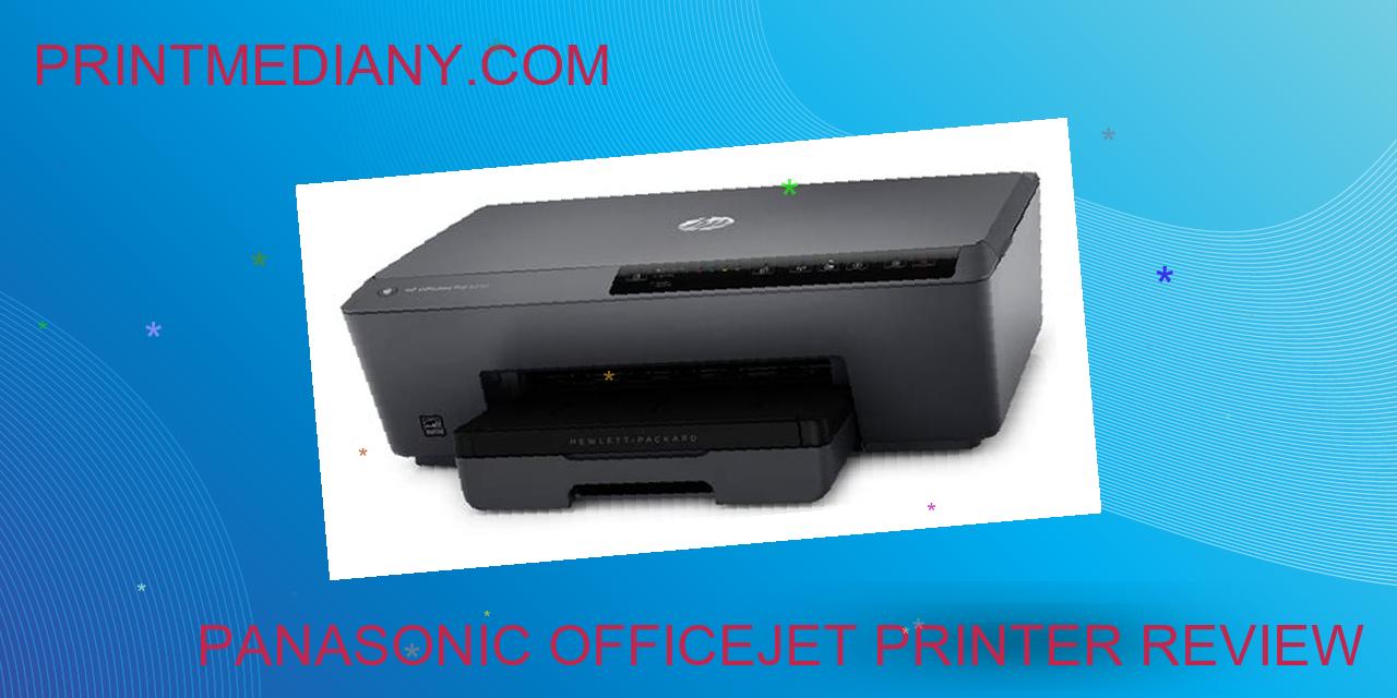 Panasonic OfficeJet printer review