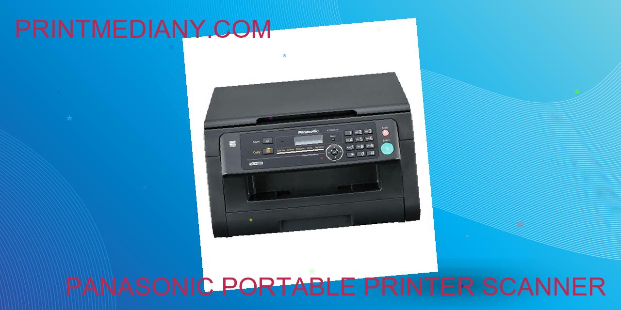 Panasonic portable printer scanner