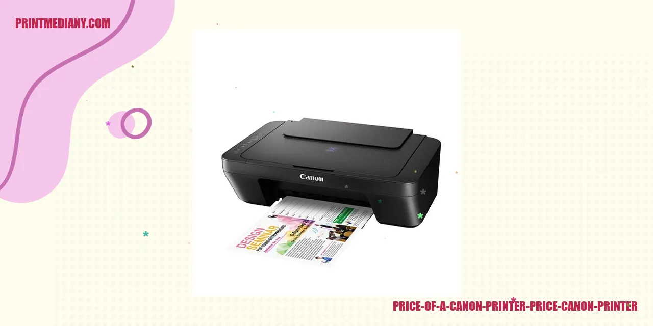 Price of a Canon Printer